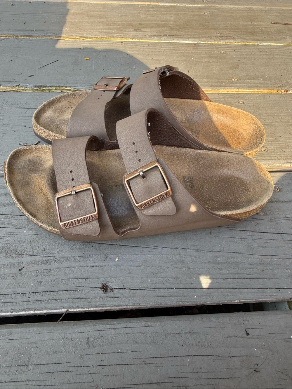 Birkenstock Arizona Mocha Brown Sandals 41 - Picture 5 of 8